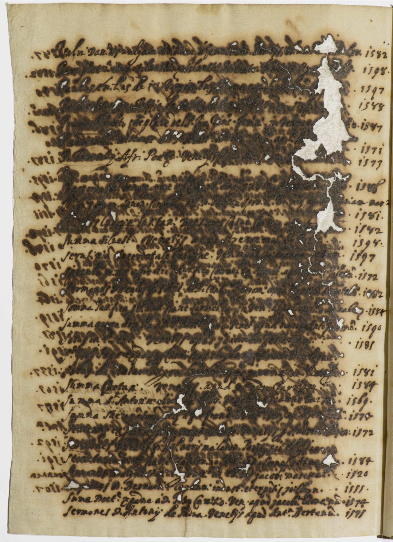 Железо-галловые чернила