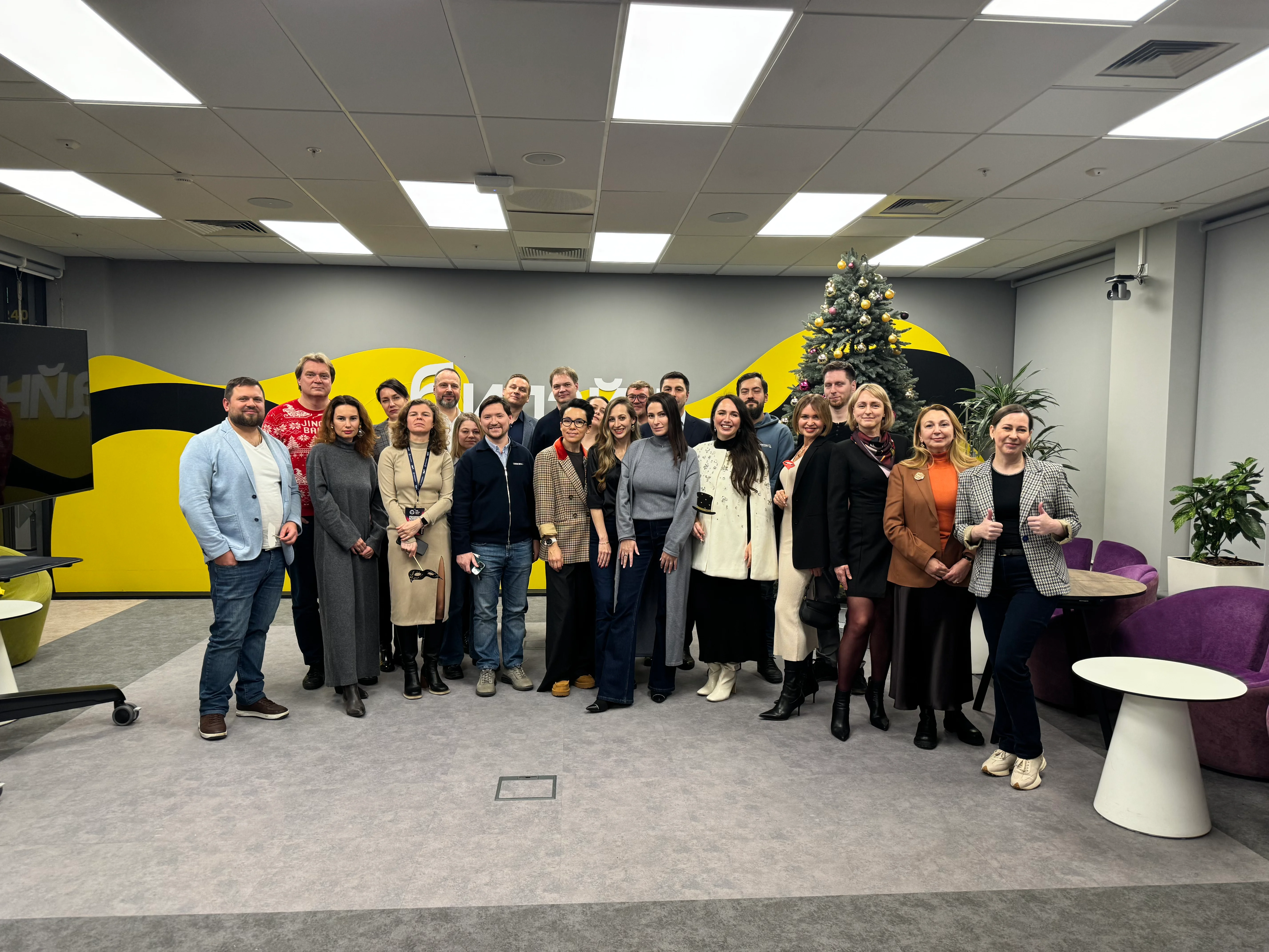 Фотография резидентов клуба "Цифровых лидеров бизнеса"